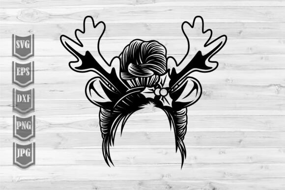 Christmas Bun Hair Illustrations: A Brand Review
