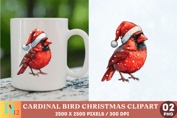 Reviewing Cardinal Bird Christmas Clipart for Stitching
