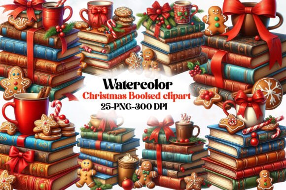 Reviewing Christmas Booked Clipart for Embroidery