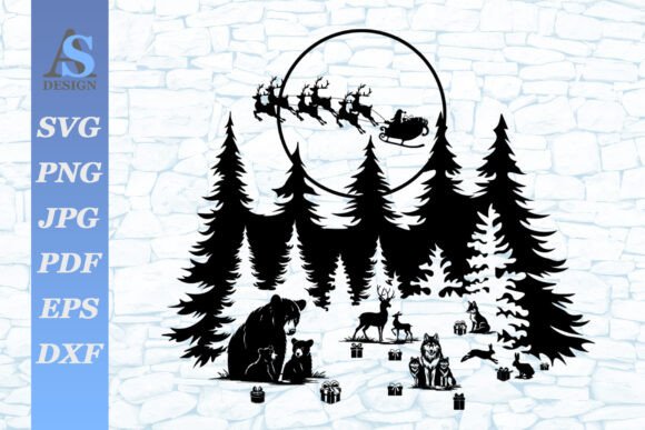 Reviewing Christmas in the Wild SVG for Real Stitching