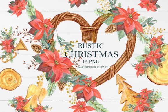Rustic Christmas Illustrations: A Seller’s Review